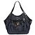 Fendi FF Logo Juka Canvas Tote Bag Schwarz