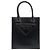 Prada Triangle Logo Leather Mini Crossbody Bag Black