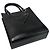 Prada Triangle Logo Leather Mini Crossbody Bag Black - view 6