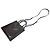 Prada Triangle Logo Leather Mini Crossbody Bag Black - view 7