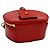 Louis Vuitton Borsa a tracolla mini Bouatte Sapo in vernice rossa Rosso - vista 7