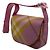 Burberry Controlla la Mini Borsa Messenger Rosa - vista 3