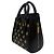 Borsa a Spalla Heroine Mini Alexander McQueen Nera Nero - vista 4