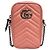 Gucci Borsa a tracolla mini matelassé GG Marmont Rosa - vista 2