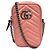 Gucci Borsa a tracolla mini matelassé GG Marmont Rosa - vista 6
