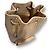 Céline Quilted Medium Women's Backpack Brown - view 6