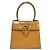 Salvatore Ferragamo Borsa Tote Gancini Kelly Small Camel Marrone - vista 2