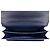 Saint Laurent Borsa a spalla media Sunset blu navy scuro - vista 8