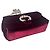 Jimmy Choo Mini borsa a tracolla in velluto Soft Madeleines Rosso - vista 5