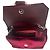 Jimmy Choo Mini borsa a tracolla in velluto Soft Madeleines Rosso - vista 7