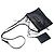 Balenciaga Borsa a tracolla Triple Body Papier Nero - vista 7