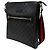 Gucci Borsa a tracolla media GG Supreme Web Stripe Nero - vista 3