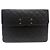 Chanel Clutch a soffietto in caviar cosmetico Nuova Media Nera Nero - vista 2