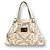 Louis Vuitton Borsa a Spalla Monogram Tahitienne Bianco - vista 2