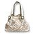 Louis Vuitton Borsa a Spalla Monogram Tahitienne Bianco - vista 4