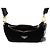 Prada Mini Schultertasche aus Napa-Velours - Ansicht 7