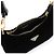 Prada Mini Schultertasche aus Napa-Velours - Ansicht 8