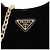 Prada Mini Schultertasche aus Napa-Velours - Ansicht 9