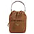 Prada Borsa a secchiello Duet in Re-Nylon Marrone