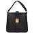 Bottega Veneta Bolsa de ombro com fivela dourada Preto