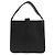 Bottega Veneta Bolsa de ombro com fivela dourada Preto - vista 5