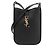 Saint Laurent Borsa a tracolla Monogram per telefono Nero
