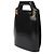 Salvatore Ferragamo Borsa Tote Wanda da Donna Gancini NERO - vista 4