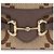 Gucci Mini borsa da uomo Horsebit Jumbo GG Marrone - vista 9