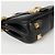 Valentino Borsa a tracolla incrociata con catena borchiata e logo Nero - vista 10