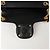 Valentino Borsa a tracolla incrociata con catena borchiata e logo Nero - vista 12