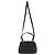 Chloé Mini borsa a spalla morbida in pelle grana PENELOPE Nero - vista 5