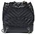 Chanel Schwarzer Chevron Gabrielle Rucksack - Ansicht 3