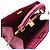 Fendi Mini Peekaboo oro intrecciato viola e borsa a tracolla Porpora - vista 5