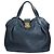 Louis Vuitton Mahina Goldfarbene Tilblue Tragetasche Blau