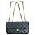 Chanel Serie di borse a spalla e crossbody in catena khaki con cucitura selvaggia blu navy