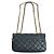Chanel Serie di borse a spalla e crossbody in catena khaki con cucitura selvaggia blu navy - vista 3