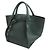 Belt Bag Céline Borsa tote e borsa a spalla verde profondo - vista 2