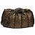 Moncler Bolsa transversal acolchoada com acabamento em pele de cordeiro Verde - vista 3