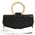 Chanel Borsa a tracolla WOC con manico in perle in tono oro nero - vista 3