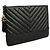 Chanel Clutch Gabrielle Medio Vintage Nero - vista 2