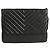 Chanel Clutch Gabrielle Medio Vintage Nero - vista 3