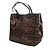 Dolce & Gabbana Gran Bolsa Shopper de Cuero con Estampado de Leopardo Multicolor - vista 2