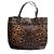 Dolce & Gabbana Gran Bolsa Shopper de Cuero con Estampado de Leopardo Multicolor - vista 3