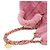 Chanel Borsa Vanity in shearling rosa - vista 10