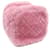 Chanel Borsa Vanity in shearling rosa - vista 9