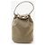 Prada Beige Jacquard Bucket Bag mit Logo - Ansicht 3