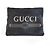 Gucci Medium Portfolio aus Leder mit Logo Schwarz