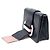 Ribbon Prada Mini borsa a spalla in vitello cittadino con nastro Nero - vista 2