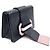 Ribbon Prada Mini borsa a spalla in vitello cittadino con nastro Nero - vista 3