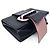 Ribbon Prada Mini borsa a spalla in vitello cittadino con nastro Nero - vista 7